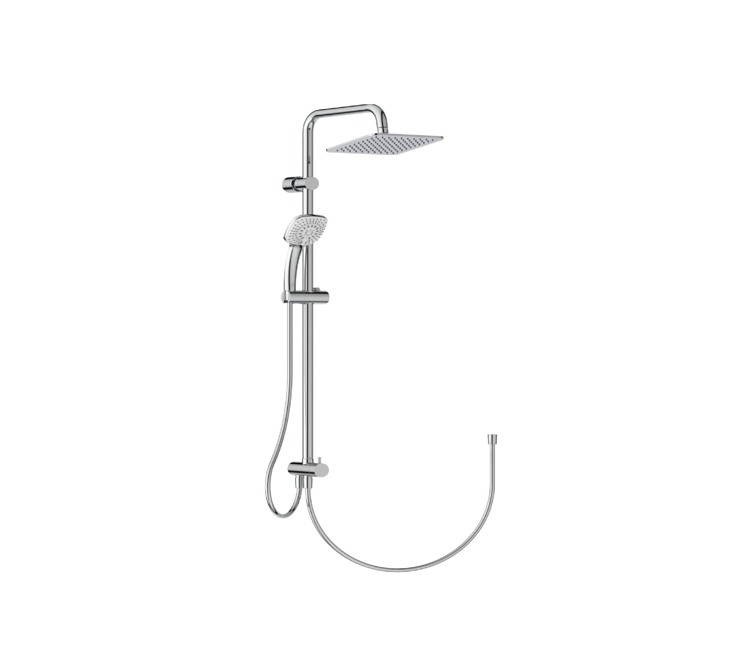مسطرة مع سماعة مربع 20*20 سم ايديال ستاندرد رين Ideal Standard A5862AA
