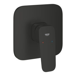 وجه خلاط دش دفن خط واحد اسود جروهيGROHE Cubeo