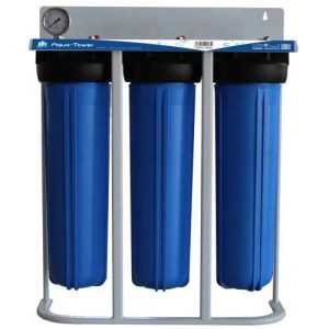 فلتر اكوا تاور Aquatower جامبو أزرق ثلاثي